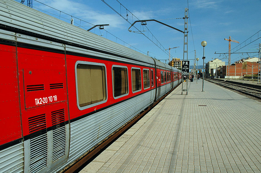 105 Our Renfe train to France